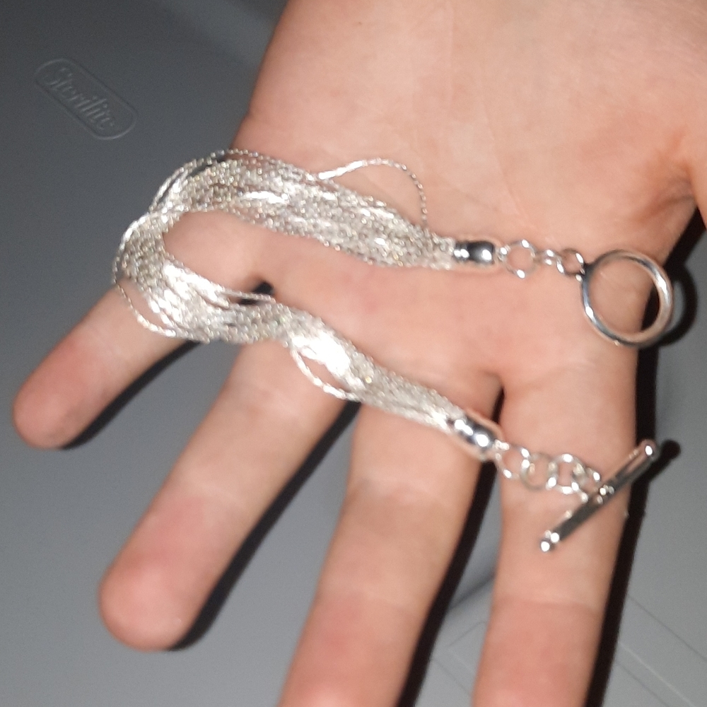 Silver bracelet
